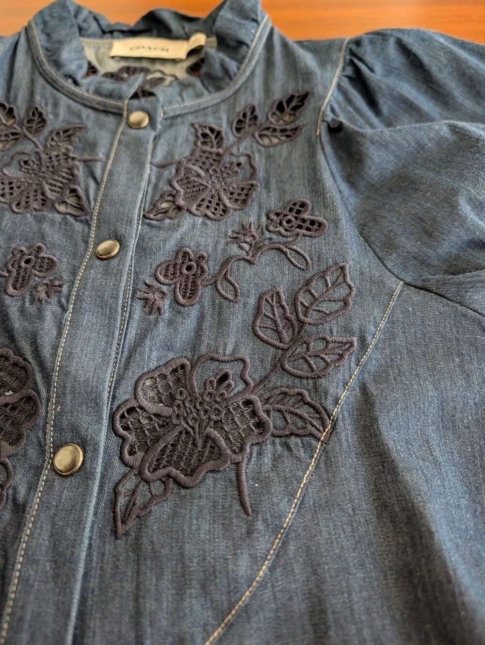 Coach this embroidered